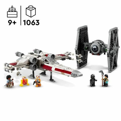 Statybos rinkinys Lego 75393 TIE Fighter and X-Wing Combiner 1063 Dalys