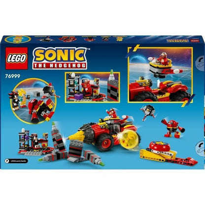 Statybos rinkinys Lego Sonic the Hedgehog 76999 Super Sonic vs. Egg Drillster 590 Dalys