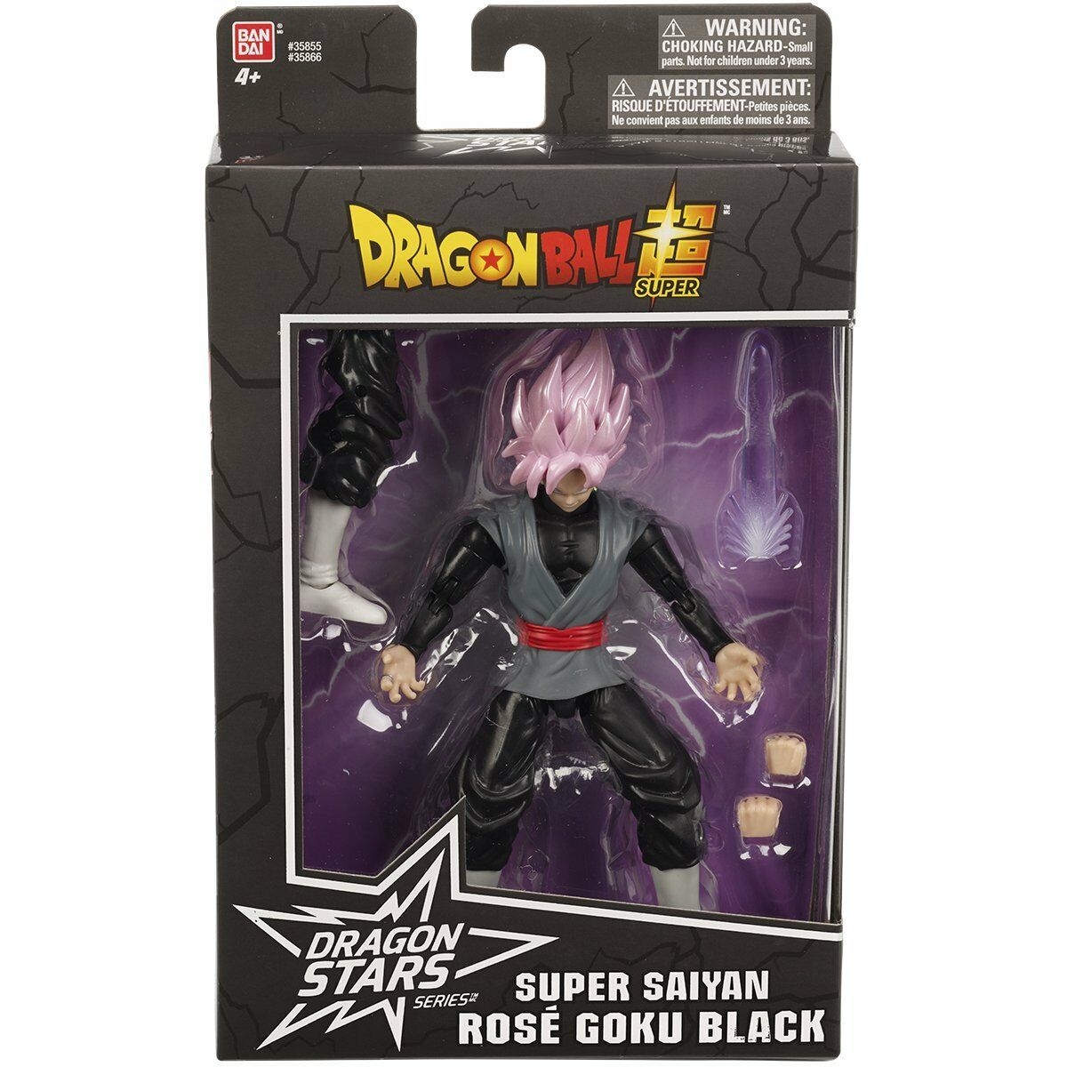 Sujungiama dalis Dragon Ball Star FIgure Goku Black Rose 17 cm