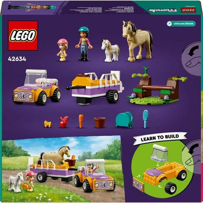 Statybos rinkinys Lego 42634 Horse & Pony Trailer Spalvotas 105 Dalys