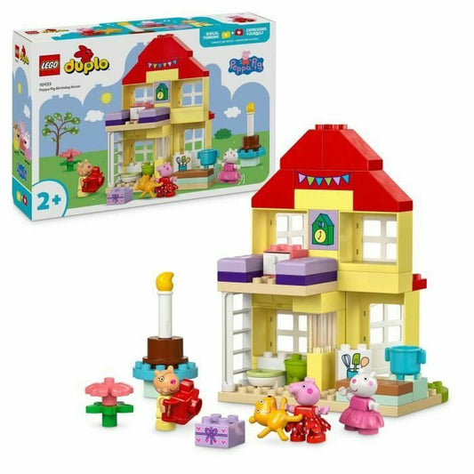 Statybos rinkinys Lego 10433 Peppa Pig's Birthday Party Spalvotas 59 Dalys