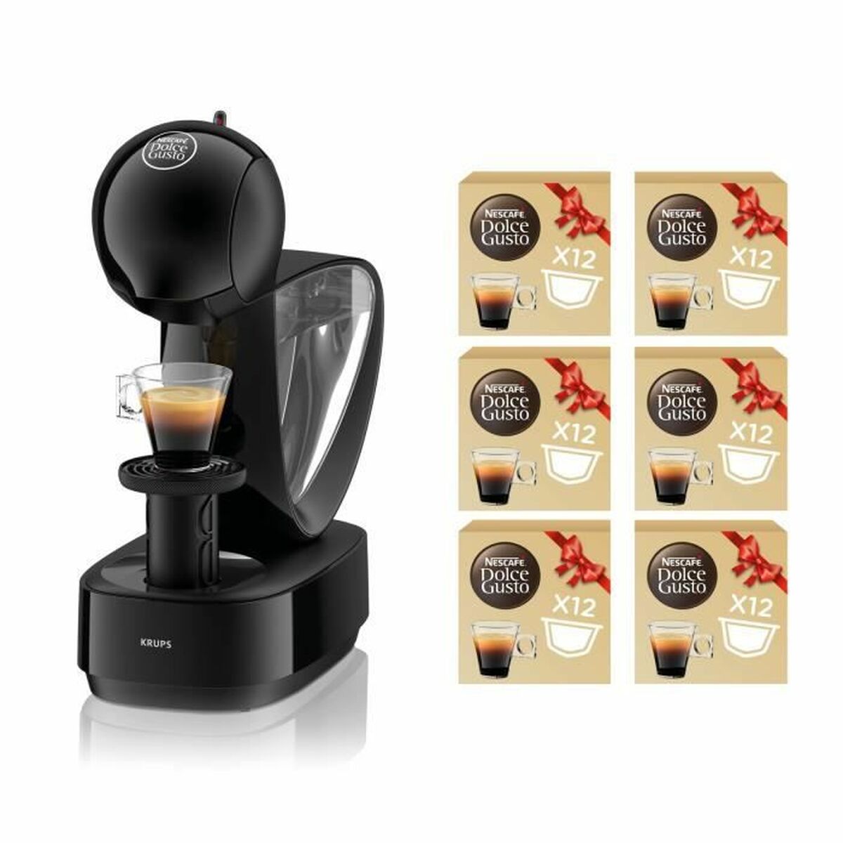 Kapsulinis kavos aparatas Krups Dolce Gusto Infinissima YY5056FD