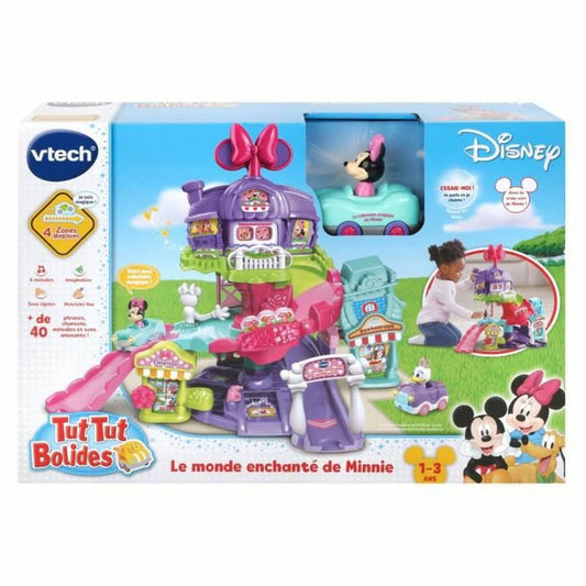 Transporto priemonių žaidimo rinkinys Vtech Minnie's Enchanted World su garsu