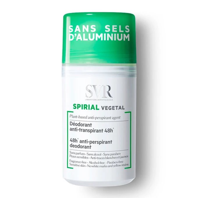 SVR Spiral 48H Vegetal Anti-Perspirant Dezodorantas Roll-On 50 ml