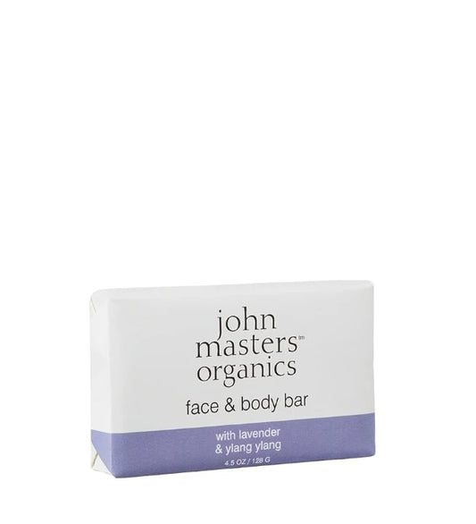 John Masters Organics Lavender Rose Geranium & Ylang Ylang muilas 128 g