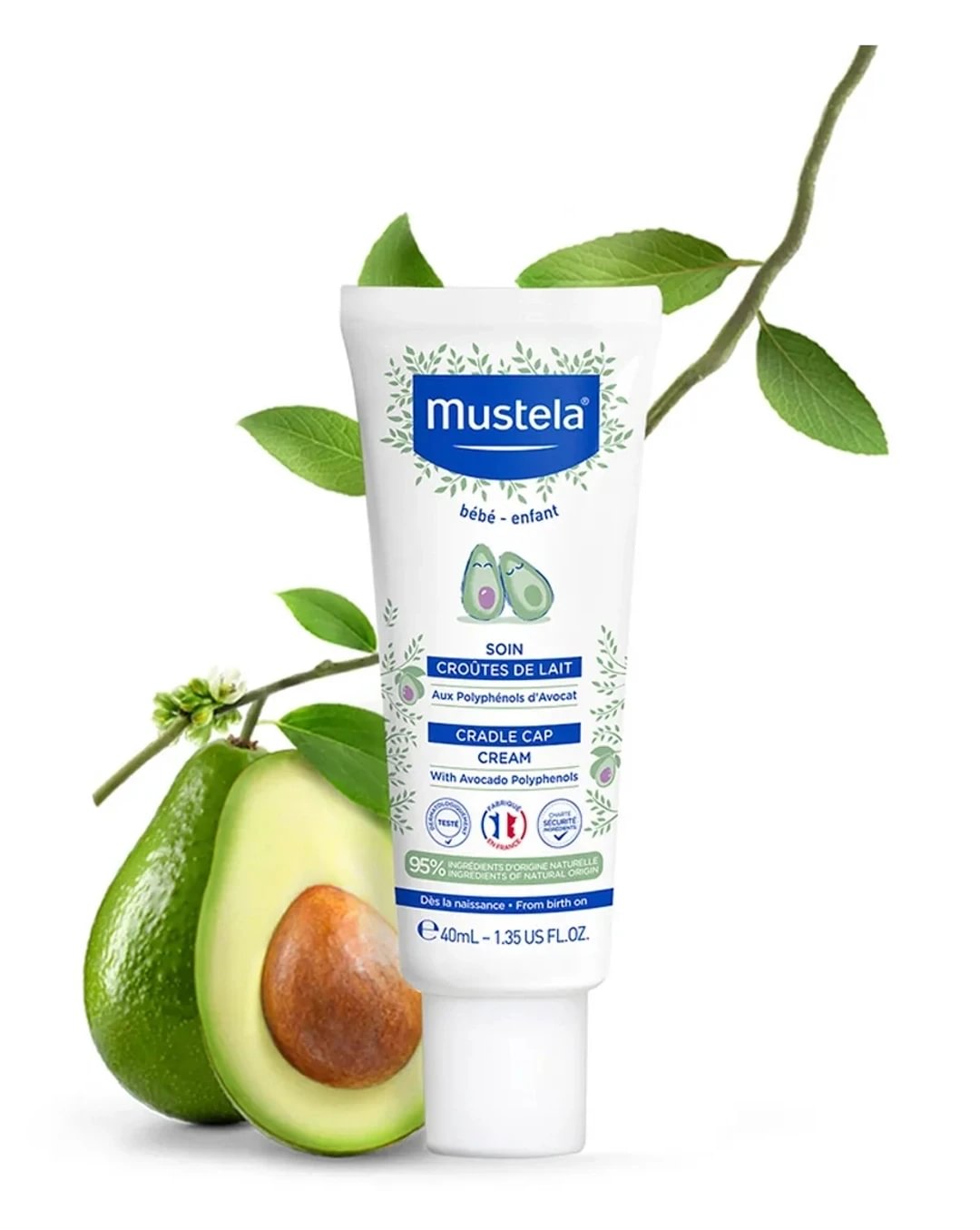 Mustela Cradle Cap kremas 40ml