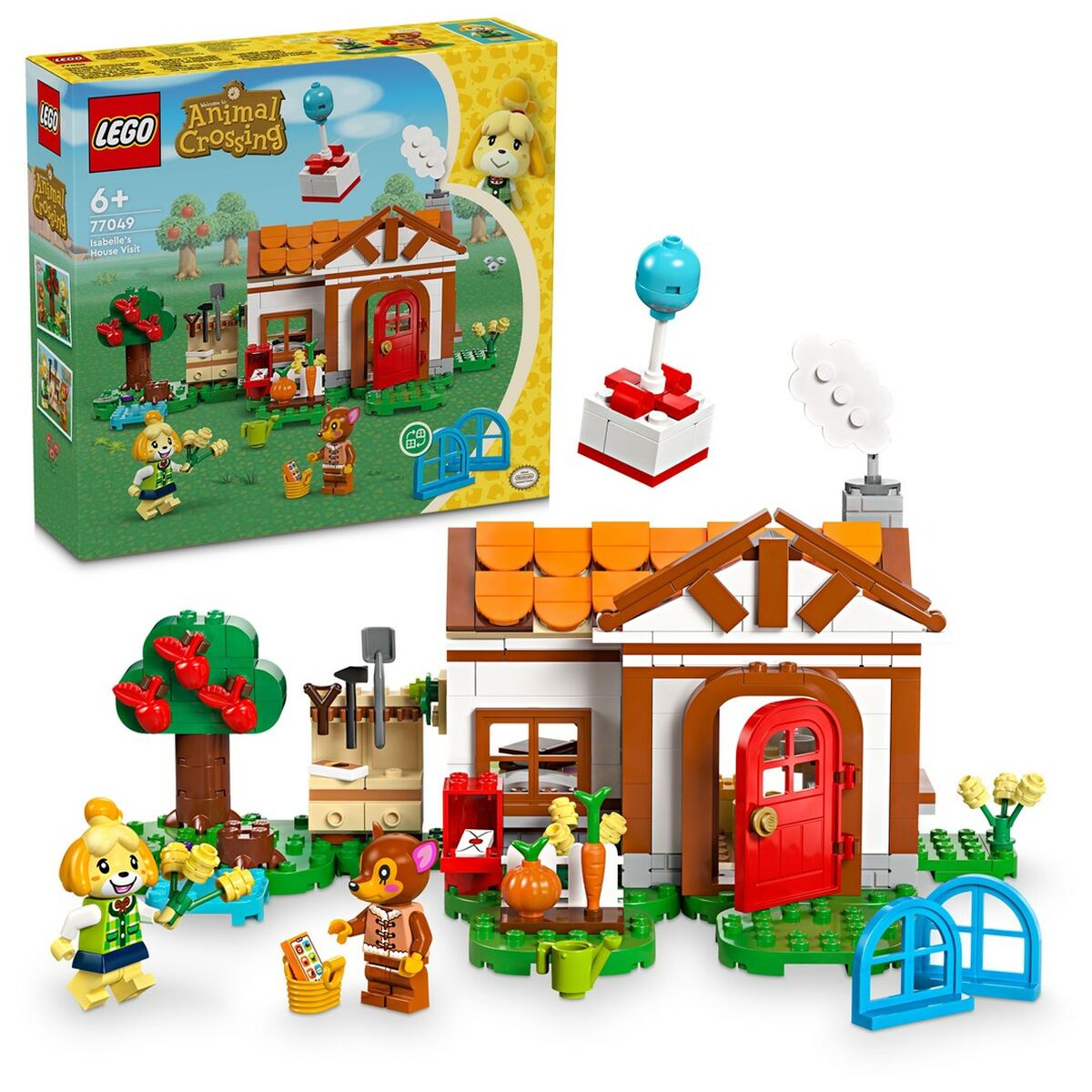 Statybos rinkinys Lego 77049 Animal´s Crossing  Isabelle´s House visit