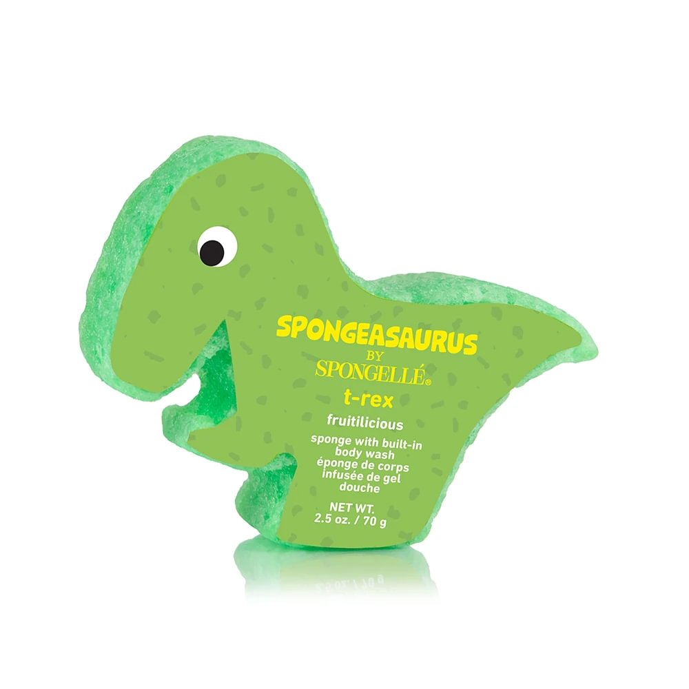 Spongelle Animals Spongeasaurus Collection T-Rex kempinė vaikams, 1 vnt.