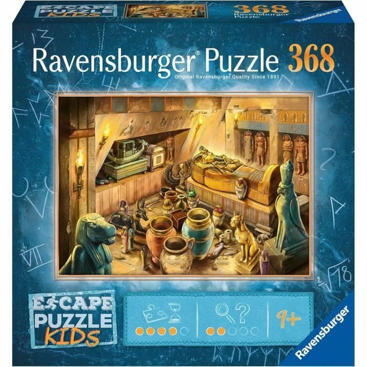 Dėlionė Ravensburger 13361 Escape Kids - Egypt 368 Dalys