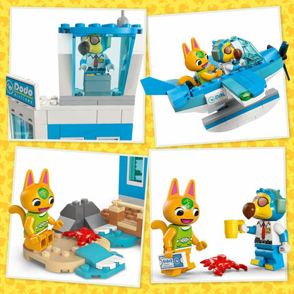 Statybos rinkinys Lego Animal Crossing 77051 Dodo Airlines Air Travel Spalvotas