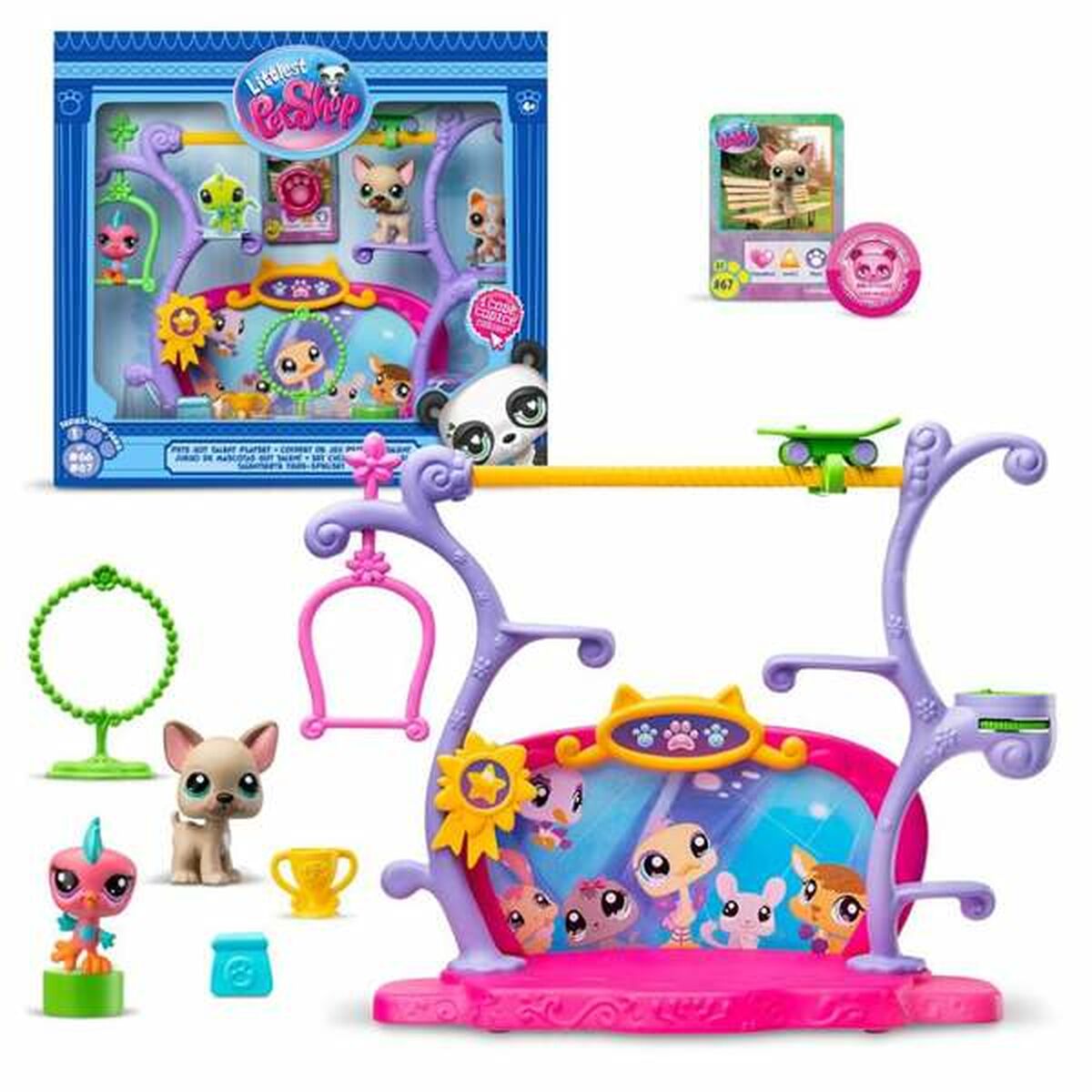 Playset Bandai Littlest Pet Shop Got talent