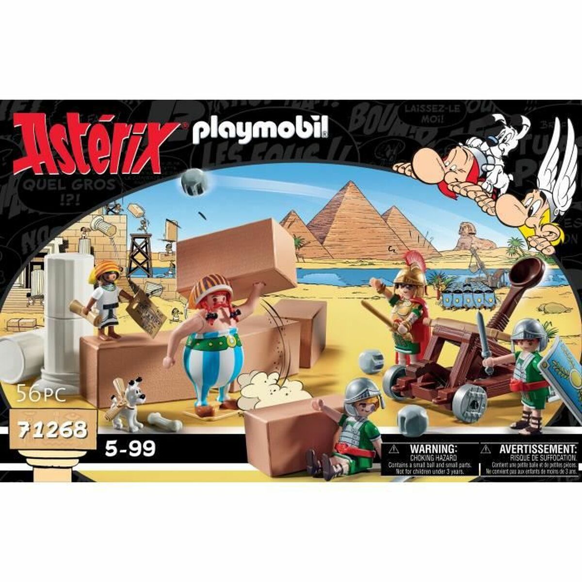 Playset Playmobil Astérix: Numerobis and the Battle of the Palace 71268 56 Dalys