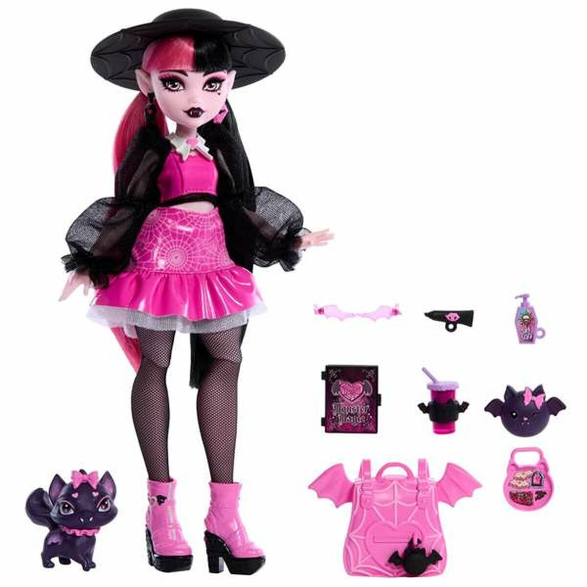 Lėlė Zombie Monster High Draculaura