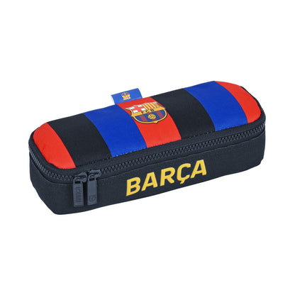 Mokyklinis dėklas F.C. Barcelona Kaštoninė Tamsiai mėlyna (22 x 5 x 8 cm)