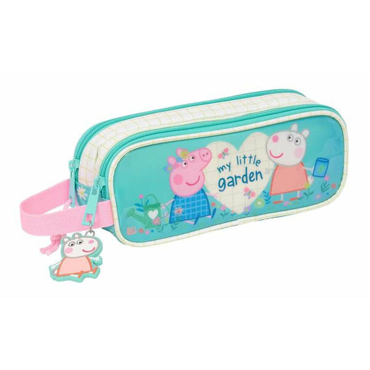 Dvigubas penalas Peppa Pig Pretty Flowers 21 x 8 x 6 cm