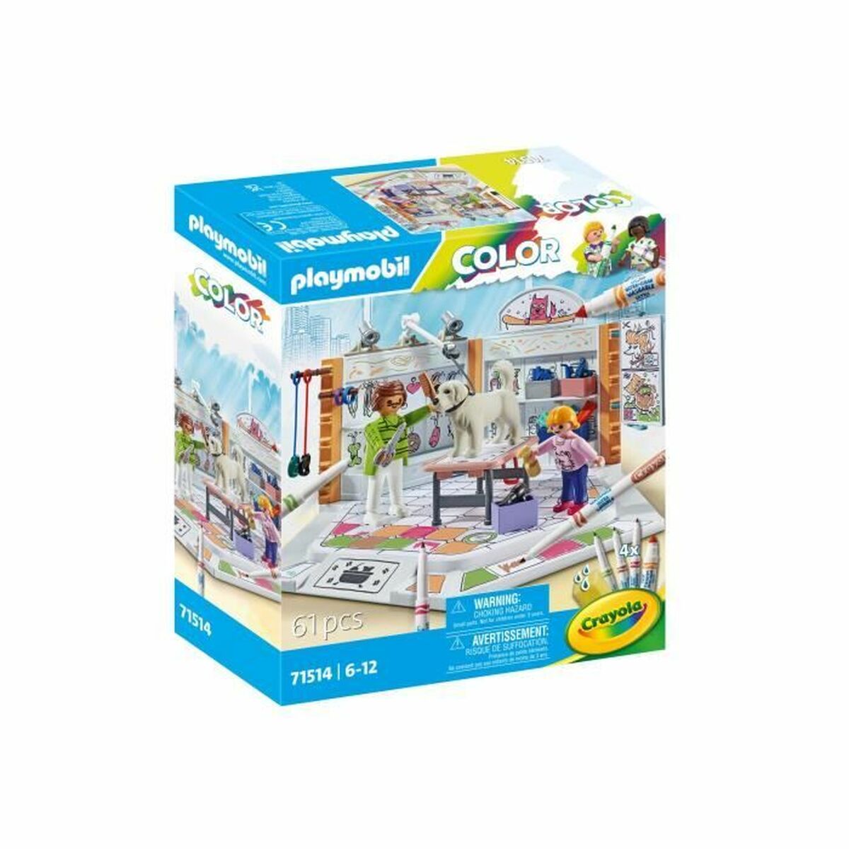 Playset Playmobil Color 71514 Grooming Salon 61 Dalys