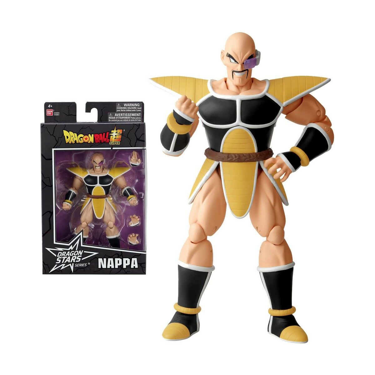 Kolekcionuojamos figūros Bandai Dragon Stars Nappa 17 cm PVC