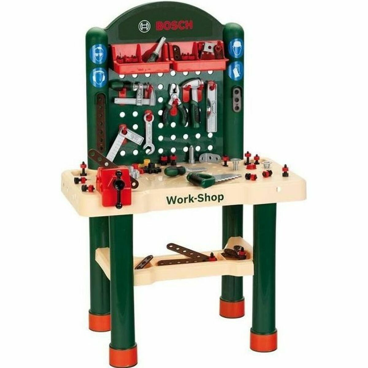 Priemonių rinkinys vaikams Klein Workbench  82 Dalys