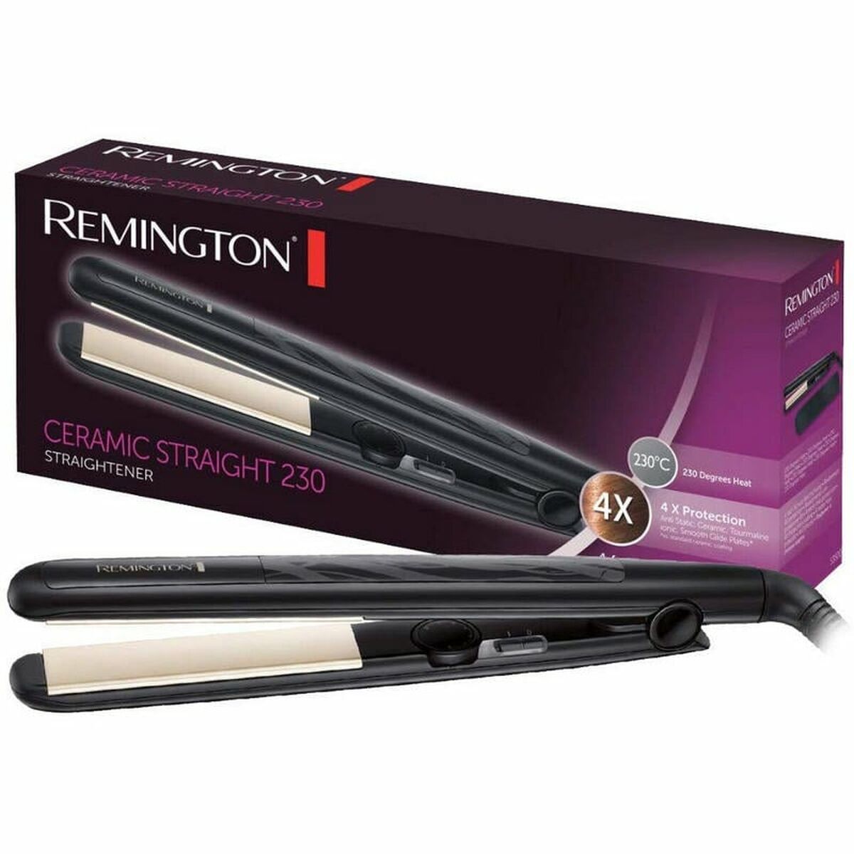 Plaukų tiesintuvas Remington S3500 Juoda