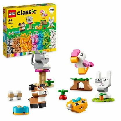 Statybos rinkinys Lego Classic Creative Pets Spalvotas