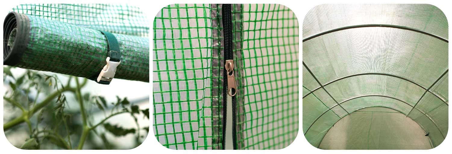 2,5x4 m (10 m2) sodo tuneliui skirta folija