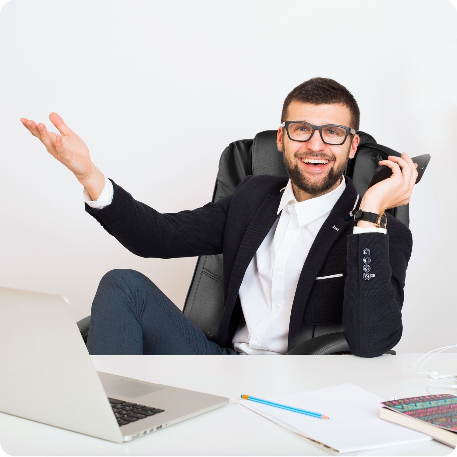 Sofotel Porto biuro kėdė juoda