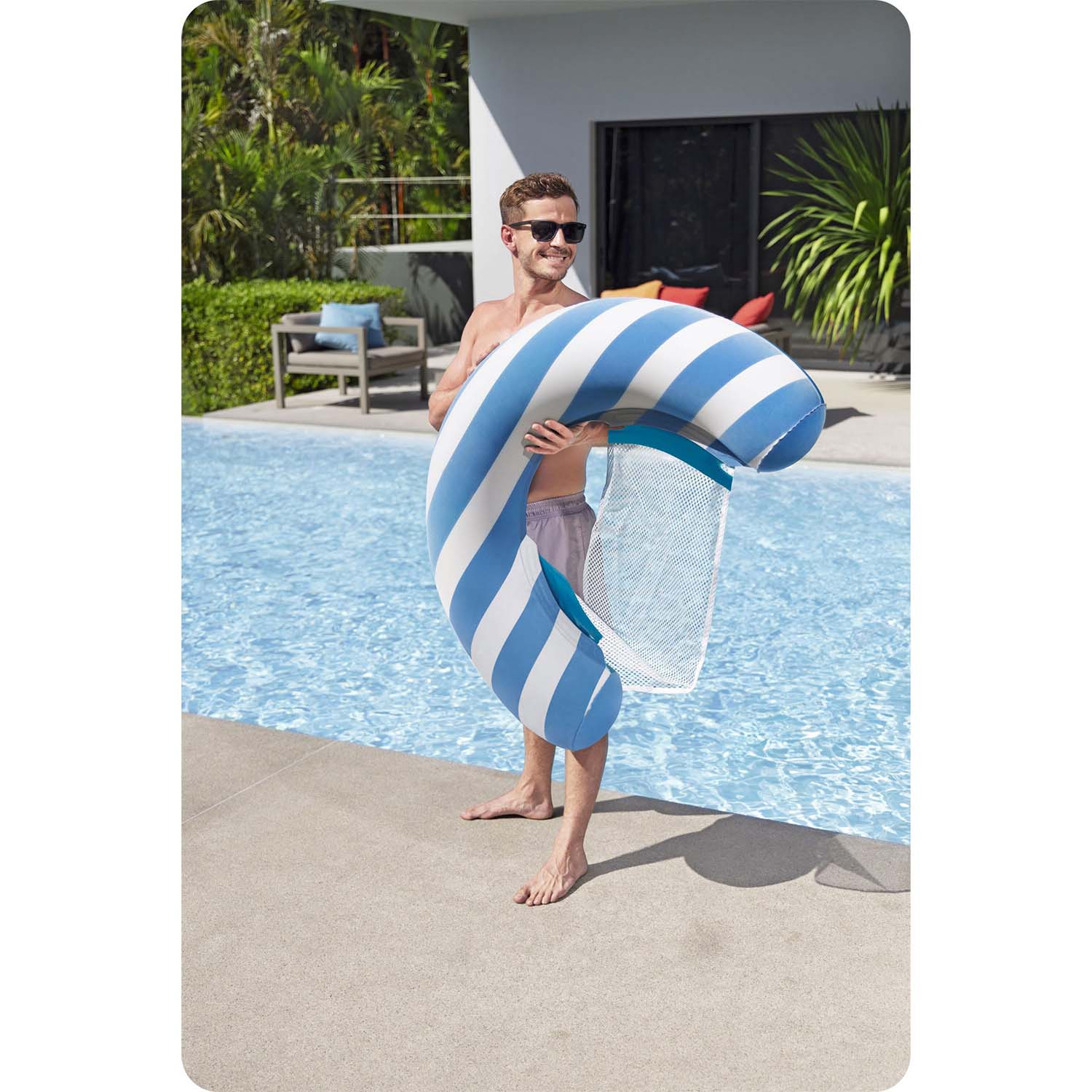 Komfort Plush Bestway 43852 dviračio kėdė