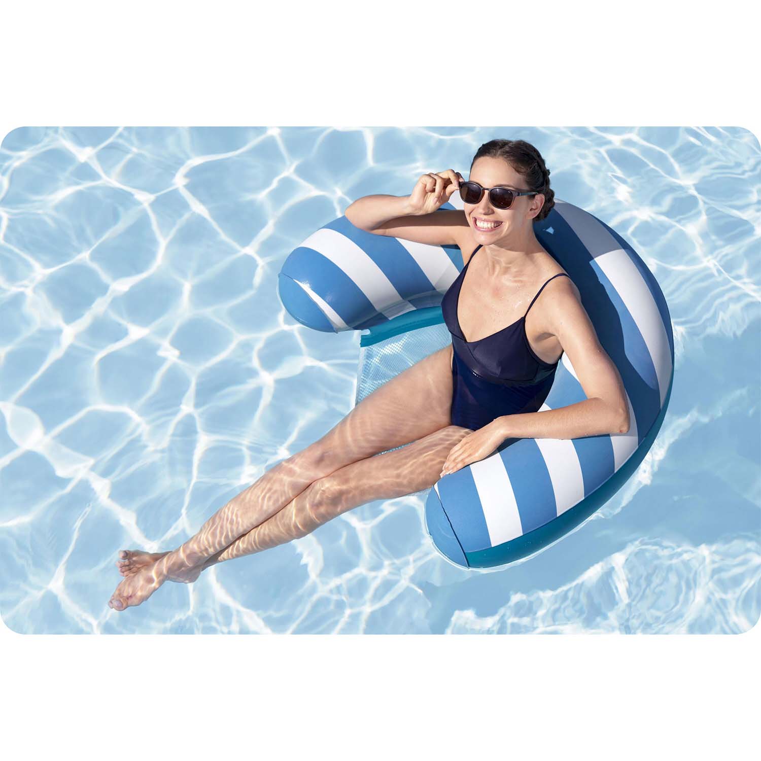 Komfort Plush Bestway 43852 dviračio kėdė