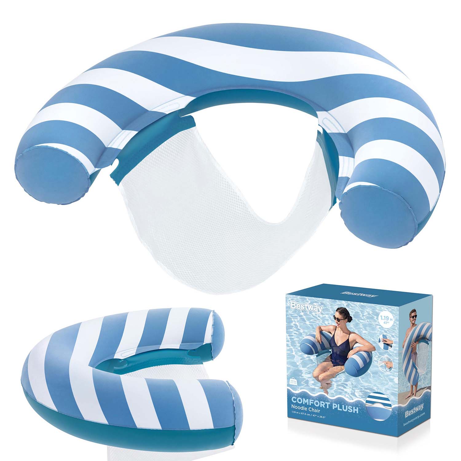 Komfort Plush Bestway 43852 dviračio kėdė