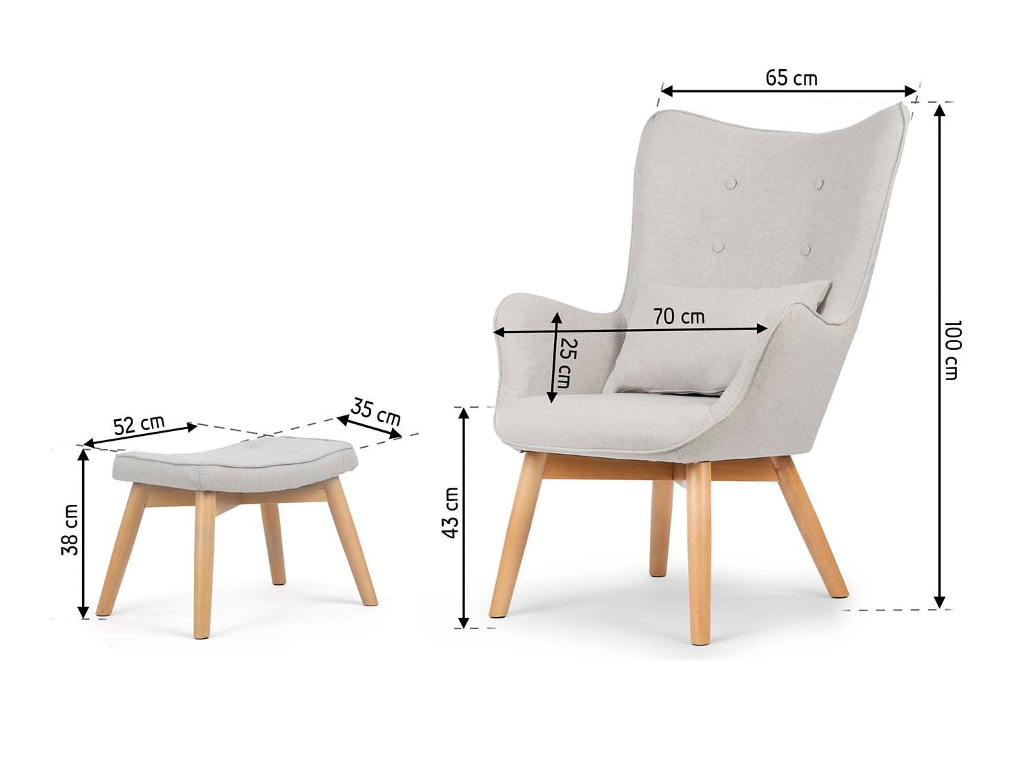 Aulė ausų su Norse šviesios spalvos