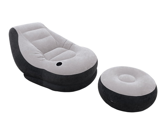 Veluro kėdė su 130 x 99 x 76 cm INTEX 68564 pagrindu