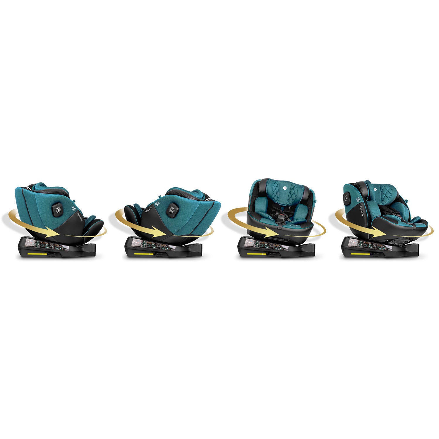 Nukido Prestige Line juodai mėlynos spalvos 0-36 kg ISOFIX automobilio sėdynė