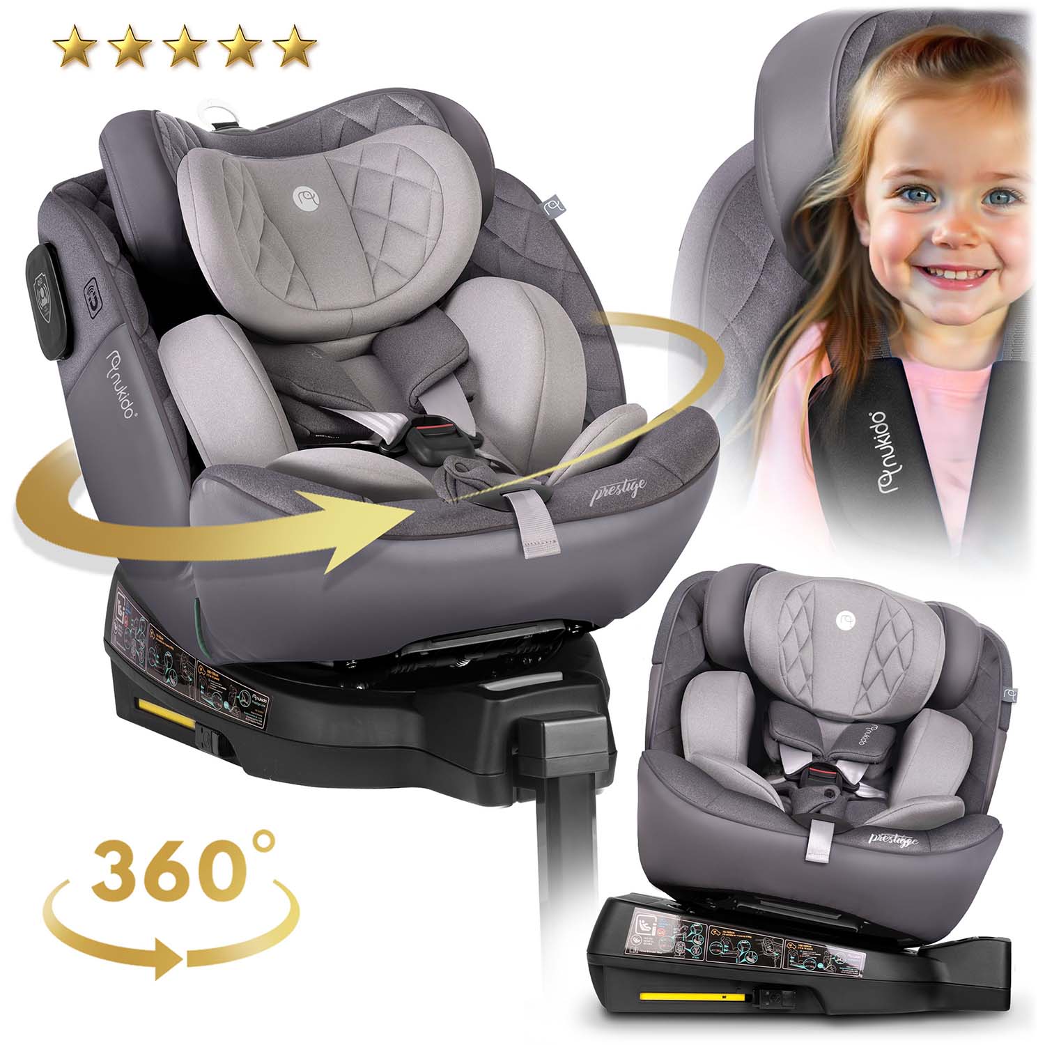 0-36 kg ISOFIX automobilio kėdutė