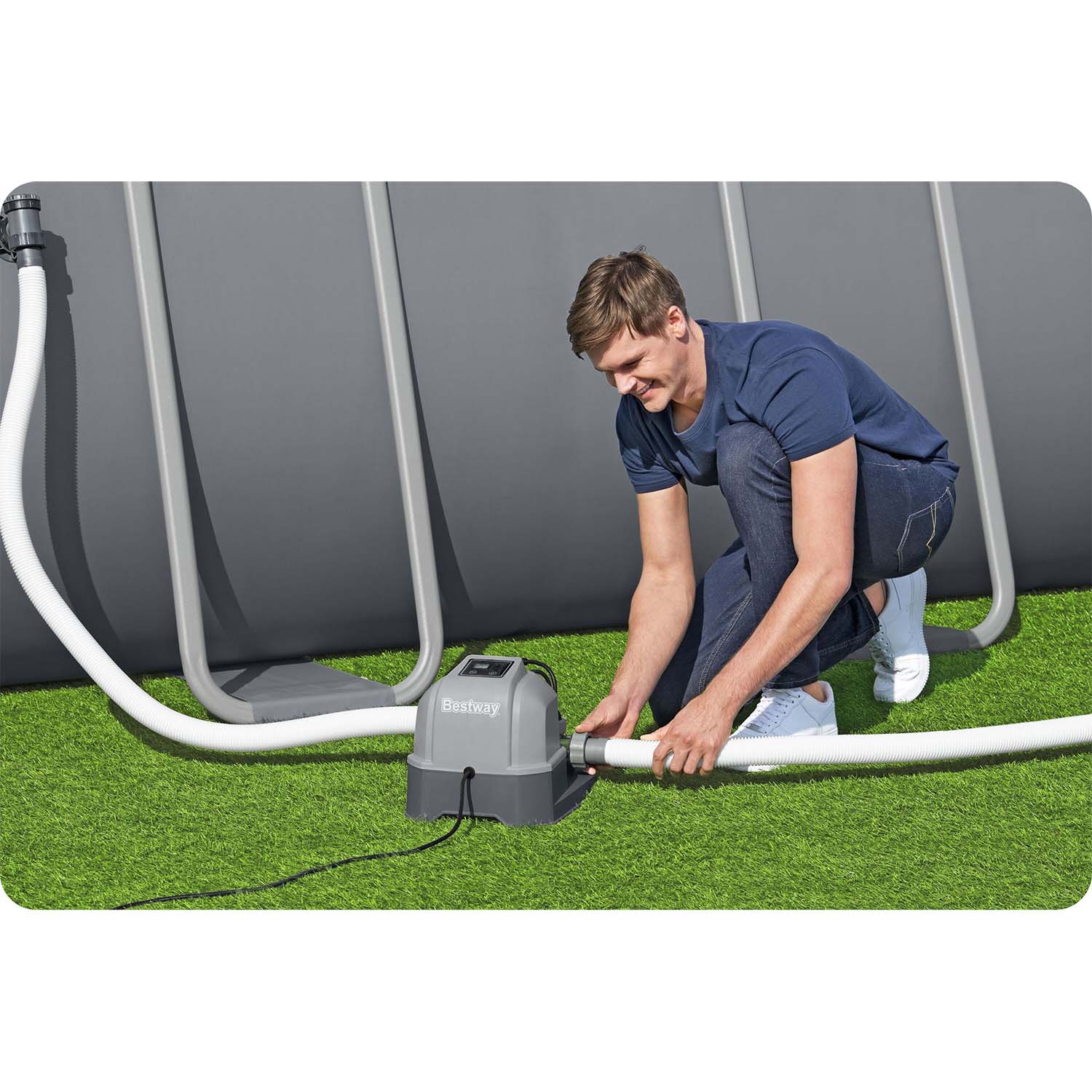 6 g/h chlorido generatorius sodiniams baseinams