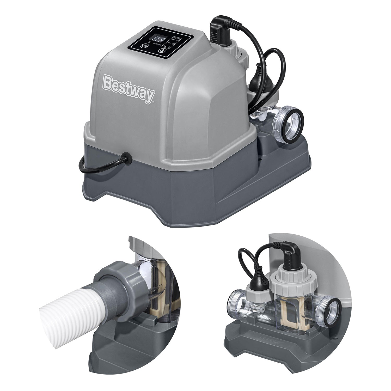 6 g/h chlorido generatorius sodiniams baseinams