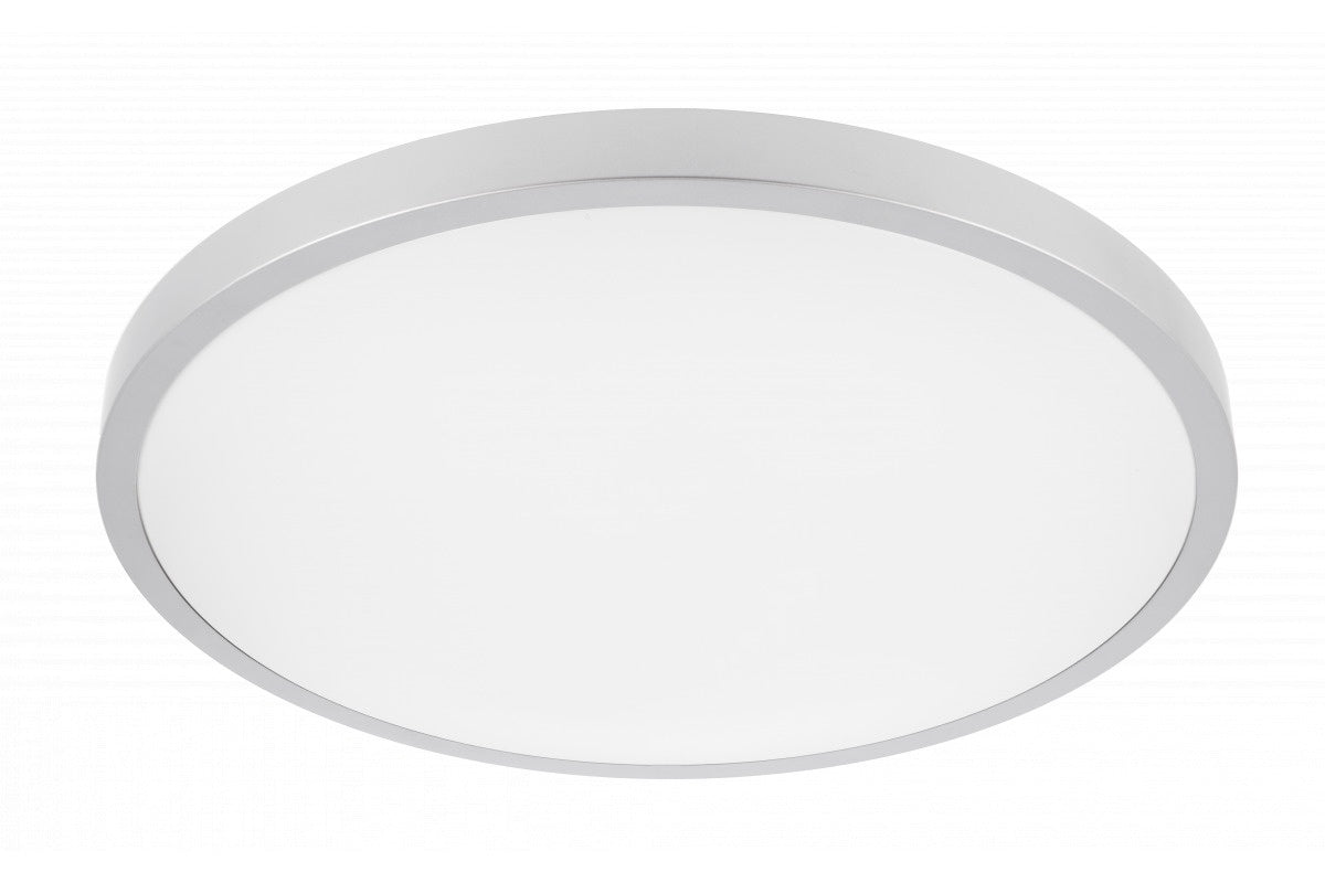 ATOL LED lubinis šviestuvas (chrominis, 32W, 3000K, IP54) GTV LD-ATOL32W-WW-01