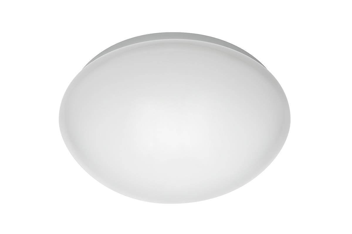 Apvalus šviestuvas prie sienos su mikrobanginiu davikliu (E27, IP20, maks. 25 W) GTV OS-PLCZMI-00