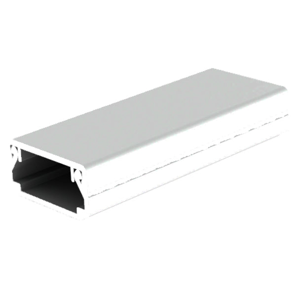 Kabelių lovelis Kopos LHD 25X15_HD (baltas, 25×15 mm, 2 m, su apsaugine plėvele)