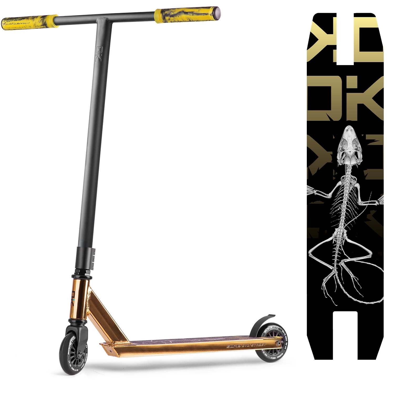 "Hulajnoga" "SOKE EVO street gold"
