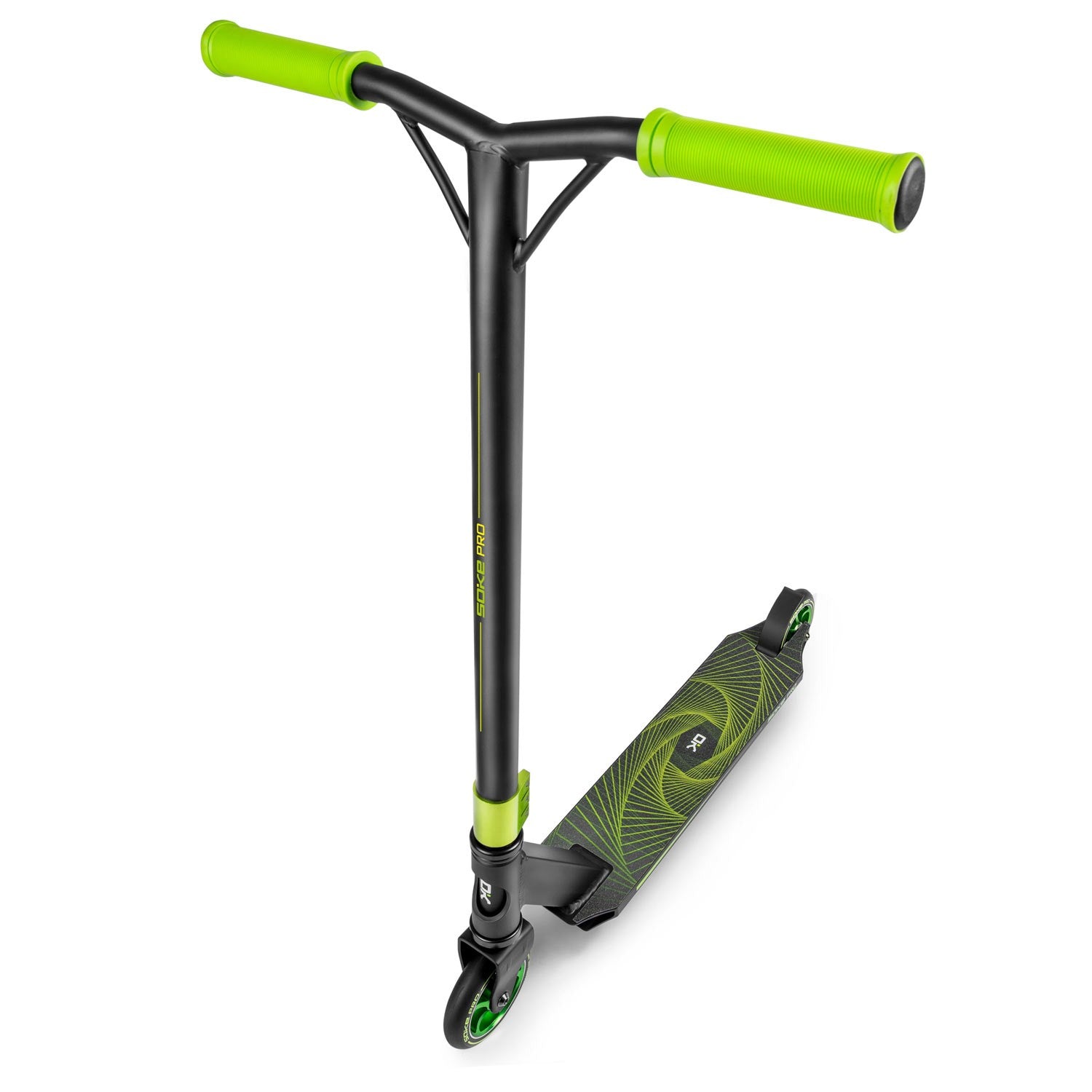 SOKE PRO geltonos-žalios spalvos kardinalinė kojinė