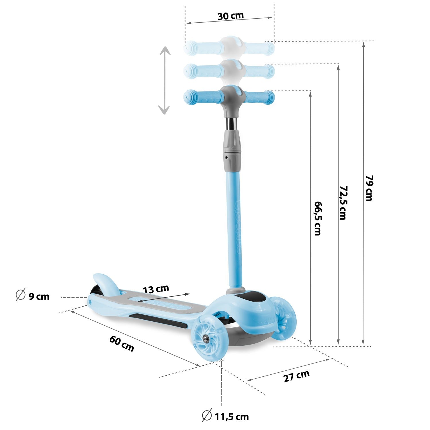 Ricokids Piko - mėlyna