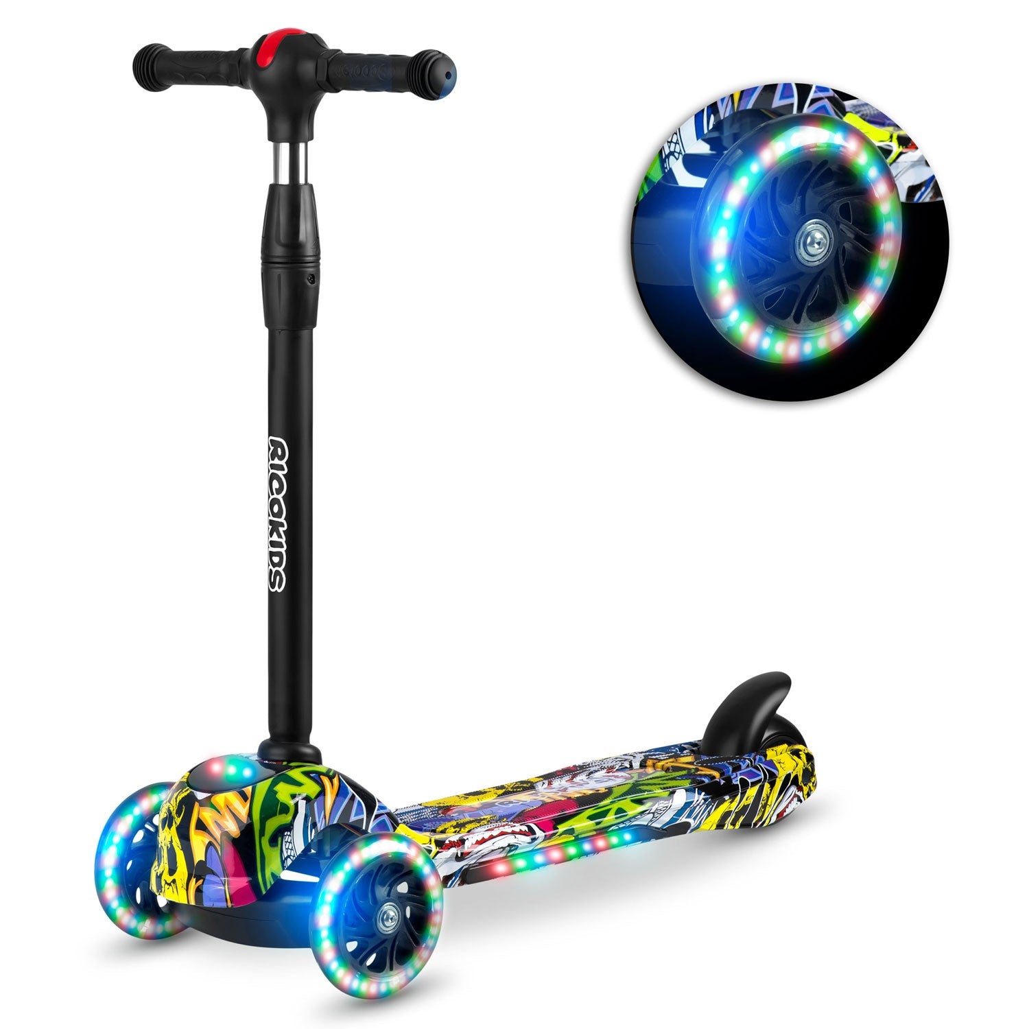 Ricokids Piko - juoda spalvotuose modeliuose