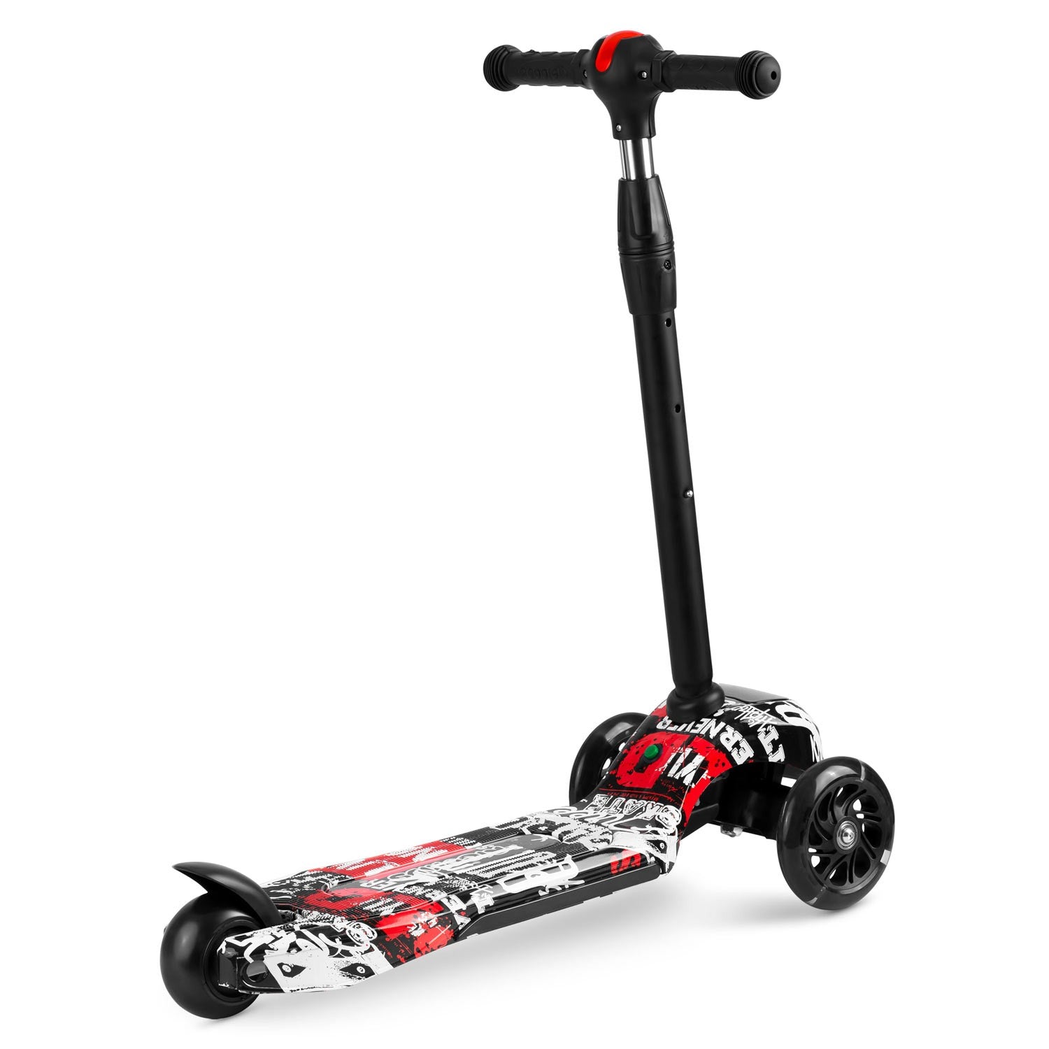 Ricokids Piko - juoda ir balta raudonos spalvos