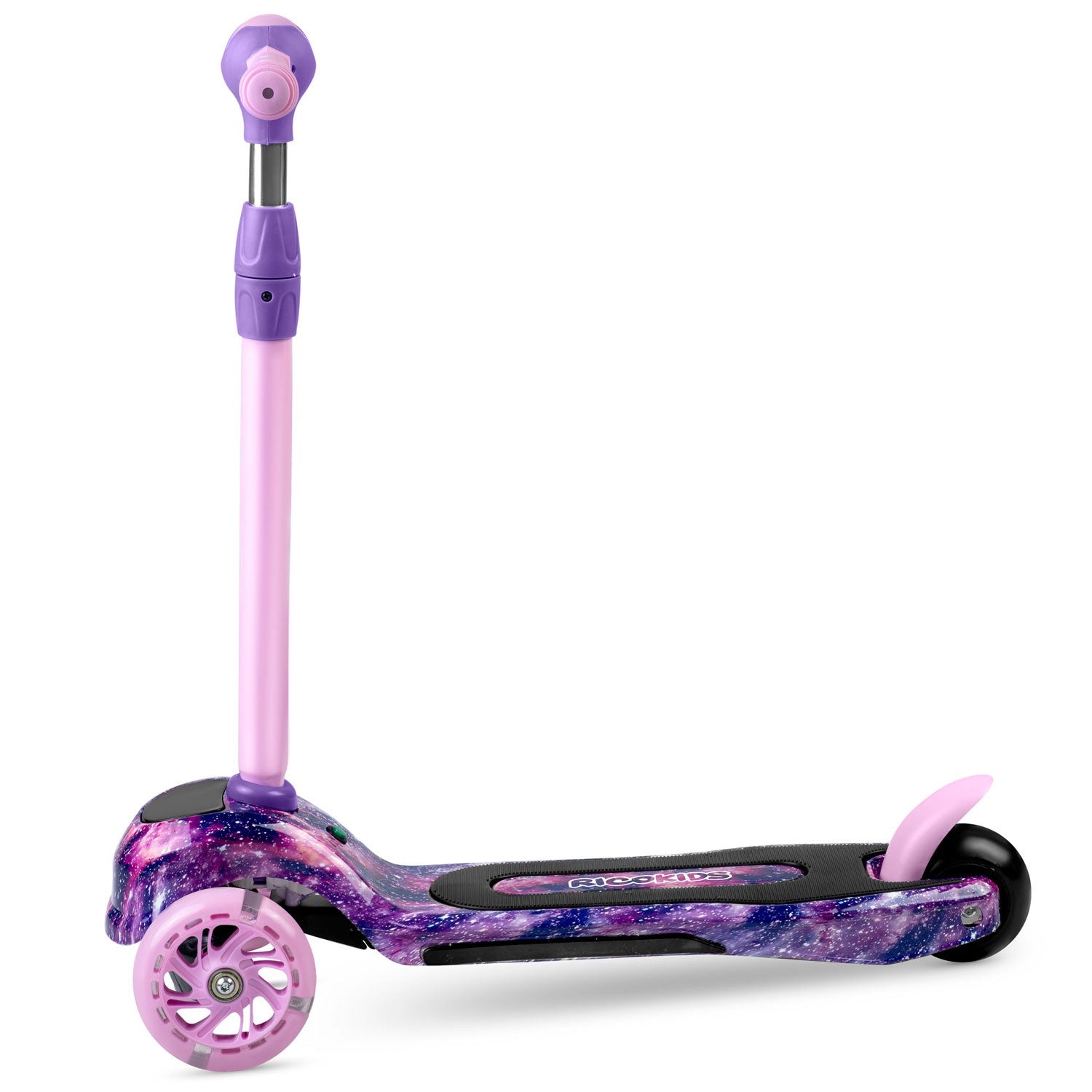 "Ricokids Piko" - rožinė-violetinė trijų ratų "Hula"