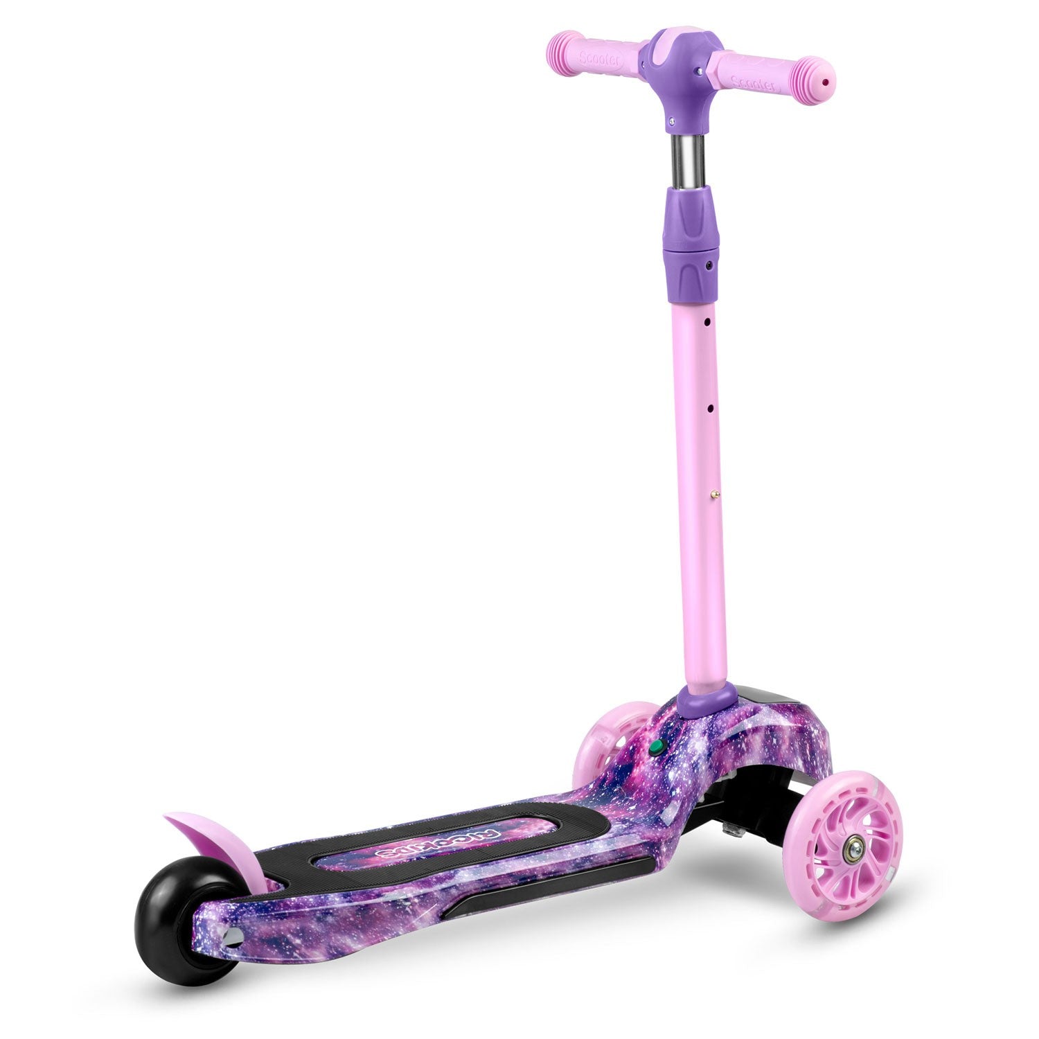 "Ricokids Piko" - rožinė-violetinė trijų ratų "Hula"