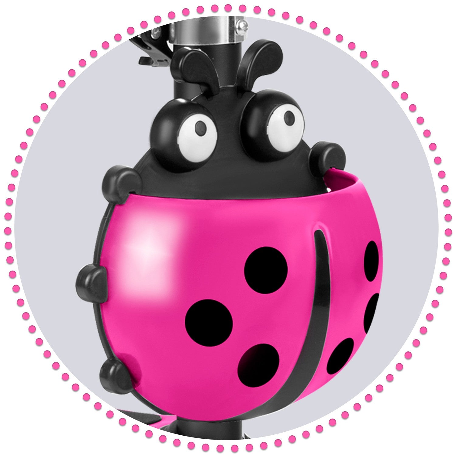 "Ricokids Buggy" - rožinis, triju ratų