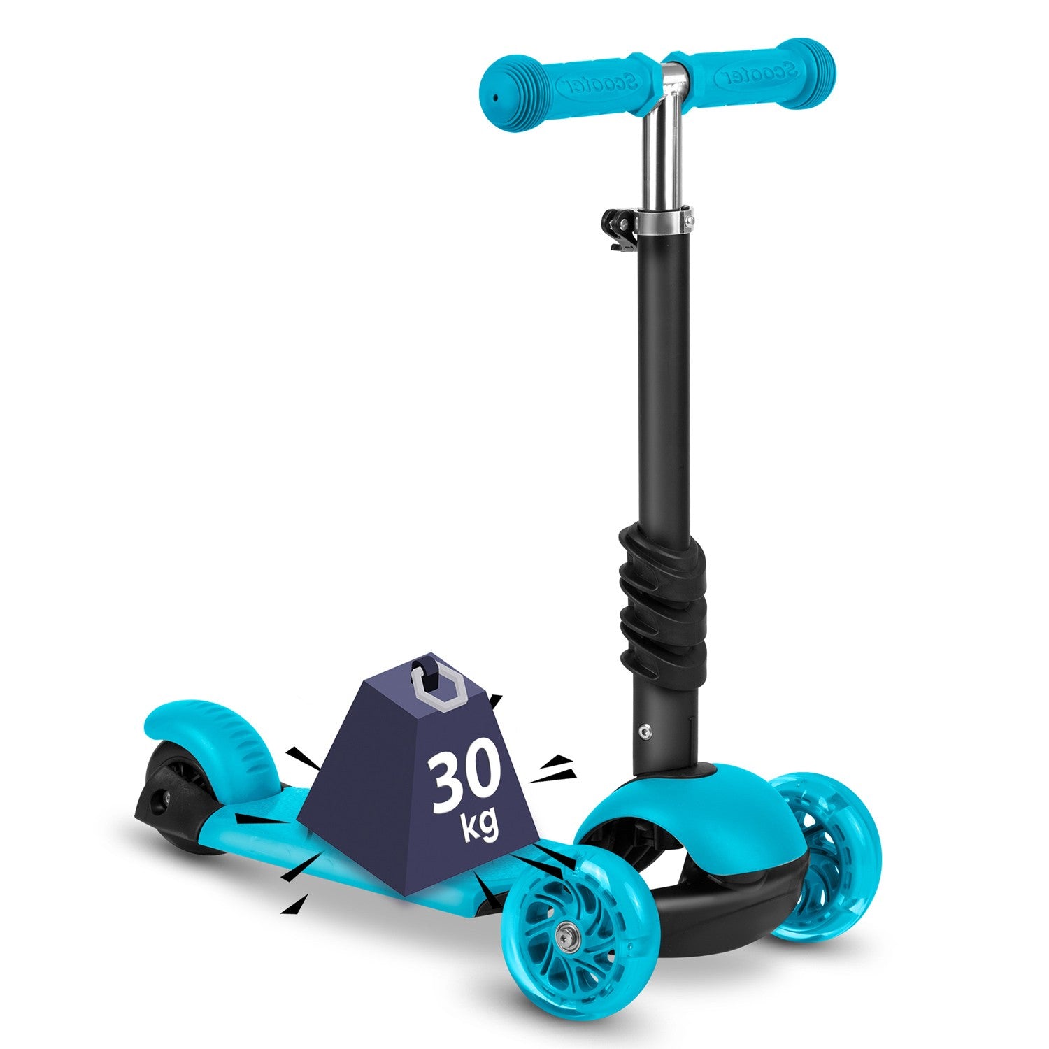 Turkūzų spalvos Ricokids Buggy