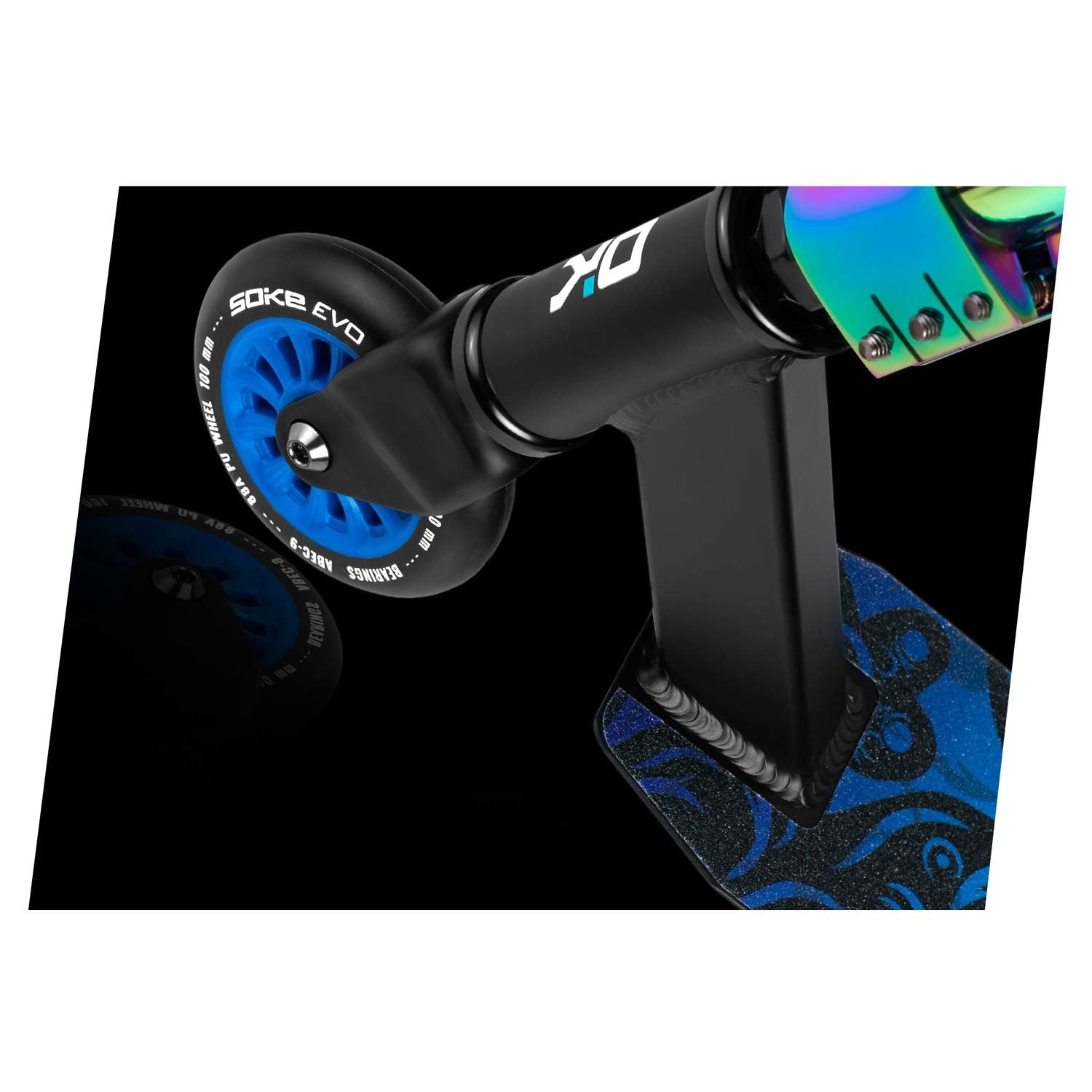 "Hulajnoga" "SOKE EVO" "Street Black Rainbow"