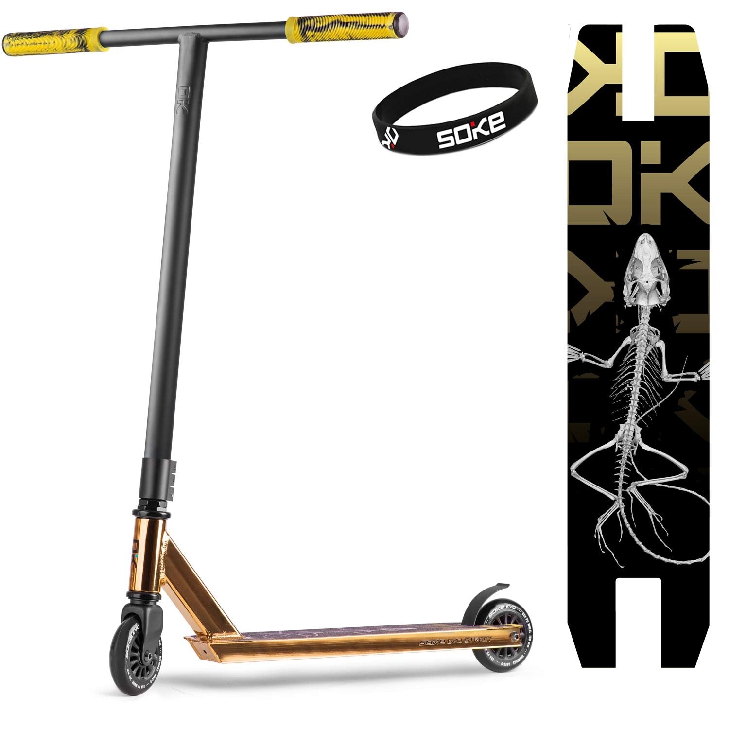 "Hulajnoga" "SOKE EVO street gold"