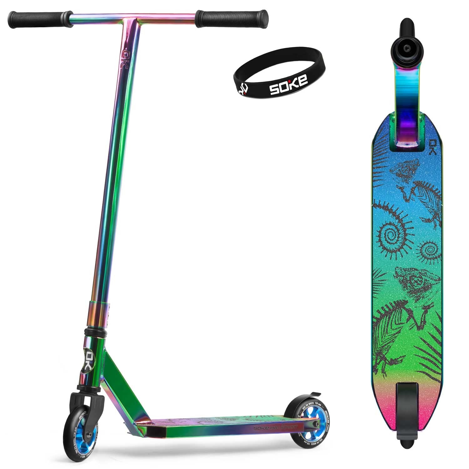"Hulajnoga" "SOKE PRO street neochrome"
